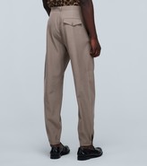Thumbnail for your product : Rochas Buttoned wool-blend pants
