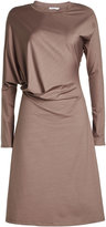 Thumbnail for your product : Jil Sander Draped Cotton Dress