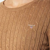 Thumbnail for your product : Gant Women's Stretch Cotton Cable Crew Jumper