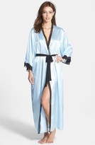 Thumbnail for your product : Oscar de la Renta 'Elegant Lace' Satin Robe