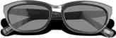 Thumbnail for your product : Marc Jacobs Black Teacup Sunglasses