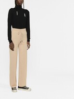 Thumbnail for your product : Peserico Knitted Straight-Leg Drawstring Trousers