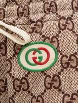 Thumbnail for your product : Gucci GG-print Web-stripe Track Pants - Brown Multi