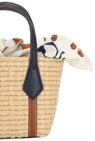 Thumbnail for your product : Tory Burch Nano Perry Straw Top Handle Bag