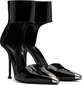Thumbnail for your product : Alexander McQueen Black Harness Punk Heels