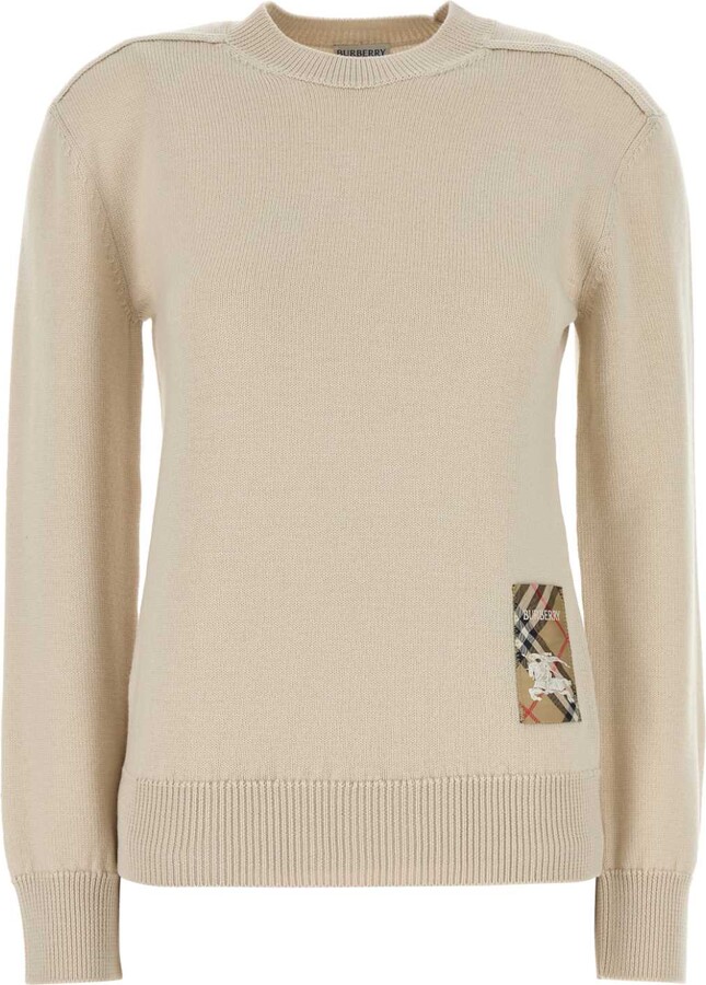 Burberry Sand Wool Sweater