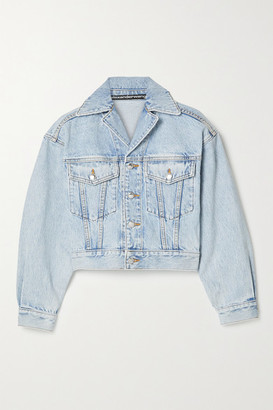 alexander wang denim coat