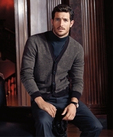 Thumbnail for your product : Brooks Brothers Glen Plaid Cardigan