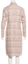 Thumbnail for your product : Carolina Herrera Woven Long Coat