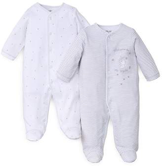 Little Me Unisex Welcome Footie, 2 Pack - Baby