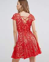 Thumbnail for your product : Glamorous Lace Skater Dress