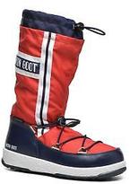 Thumbnail for your product : Moon Boot Kids's  W.E. W.Fall Jr Wp Boots in Red