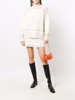 Thumbnail for your product : Barrie Colour-Block Cashmere Jumper