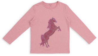 Stella McCartney Kids Horse Patch Long-Sleeved Top (2-14+ Years)