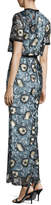 Thumbnail for your product : Self-Portrait Florentine Floral Embroidered Maxi Dress