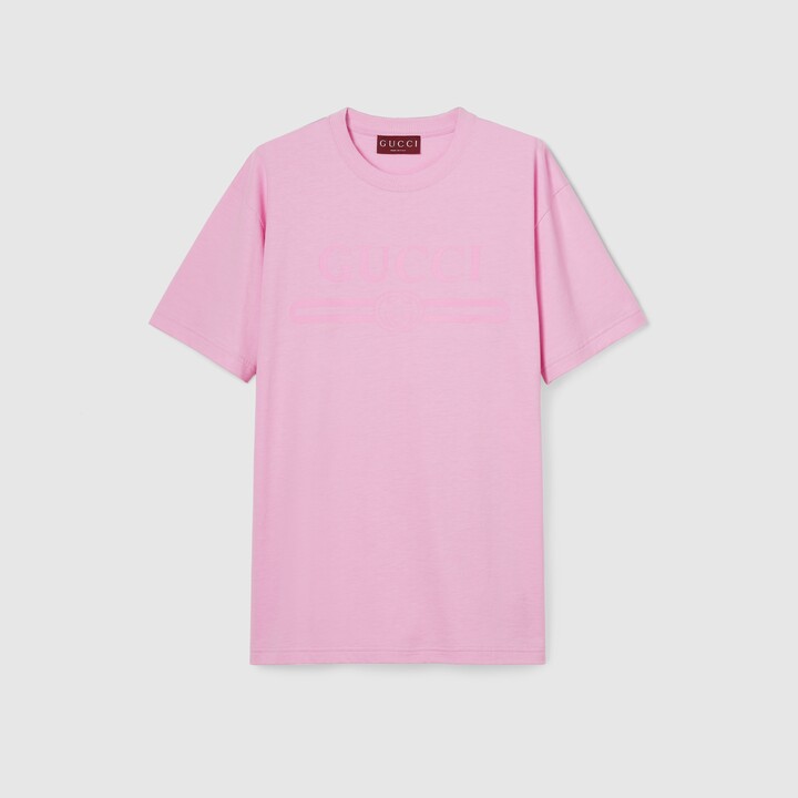 Printed cotton jersey T-shirt