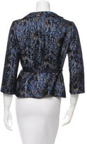 Thumbnail for your product : Chris Benz Fitted Brocade Blazer