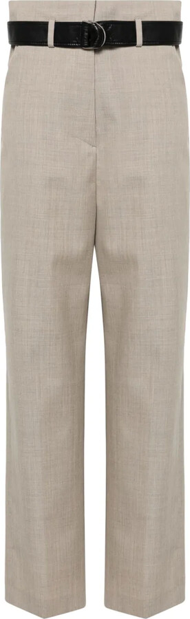 Nanushka Cream Felina Pant - ShopStyle