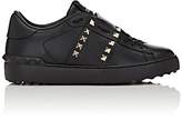 Thumbnail for your product : Valentino Garavani Women's Open Rockstud Leather Sneakers - Black