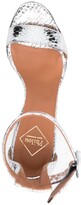 Thumbnail for your product : Paul Warmer Block-Heel Metallic Sandals