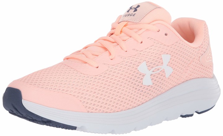 orange under armour shoes women's