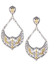 Thumbnail for your product : Konstantino Sterling Silver Dangle Shield Earrings