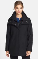 Thumbnail for your product : Calvin Klein Inset Bib Wool Blend Jacket