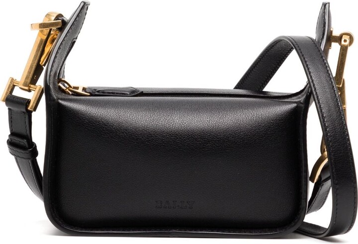 Bally B-Hook leather mini bag - ShopStyle