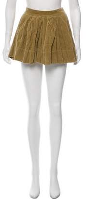 Isabel Marant Velvet Mini Skirt