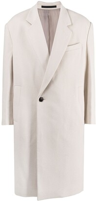 SONGZIO X Jungnam Bae Oversize half-double wool coat - ShopStyle