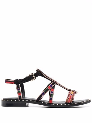 Ash Peaceful bead-embroidered sandals