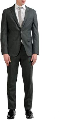 HUGO BOSS T-Nebil/Bent" Men's Wool Stretch Two Button Suit