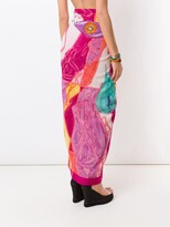 Thumbnail for your product : AMIR SLAMA Printed Beach Skirt