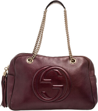 Gucci Burgundy Bag | Shop the world's largest collection of fashion |  ShopStyle