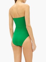Thumbnail for your product : Eres Cassiopee U-ring Strapless Swimsuit - Green