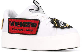 Kenzo K Patch slip on sneakers