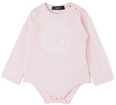 Thumbnail for your product : Versace Baby Three-Pack Pink Medusa Bodysuits