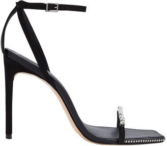 Schutz Crystal-Embellished Sandals - ShopStyle