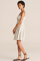 Thumbnail for your product : Rebecca Taylor Corded Stripe Sleeveless Empire-Waist Dress