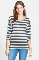 Thumbnail for your product : Gibson Stripe Button Back Tunic