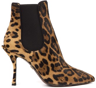 Leopard Pony Hair Boots | Shop the 