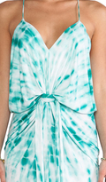 Thumbnail for your product : T-Bags LosAngeles Knot Front Maxi Dress