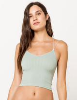 Thumbnail for your product : Full Tilt Strappy Seamless White Womens Cami