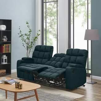 Copper Grove Bielefeld Microfiber 3-seat and 4-seat Recliner Sofas