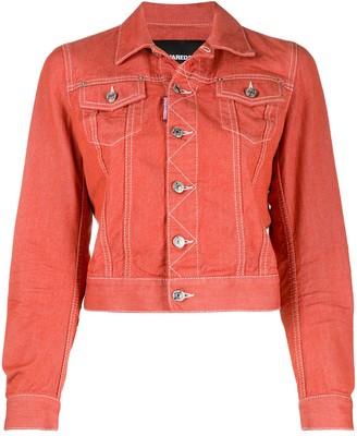 dsquared2 denim jacket womens