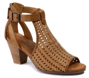 bare traps peep toe booties