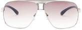 Thumbnail for your product : GUESS 66mm Aviator Sunglasses