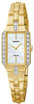 Thumbnail for your product : Seiko Ladies' Gold-Tone & Diamond Solar Watch