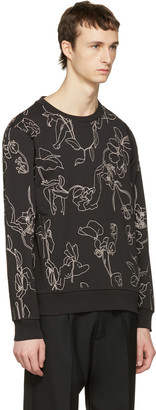 Paul Smith Black Floral Pullover