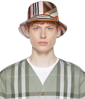 Burberry Multicolor Stripe Bucket Hat